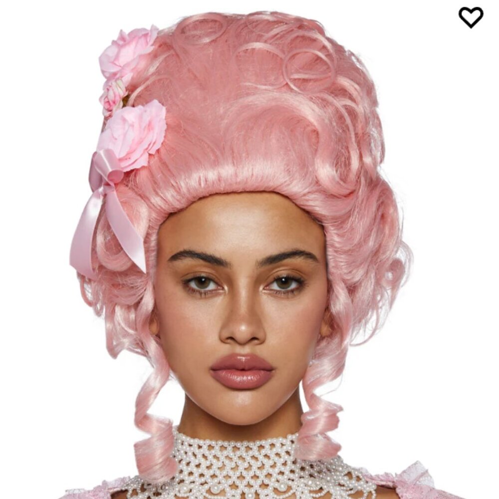 Marie Antoinette Wig - Pink
